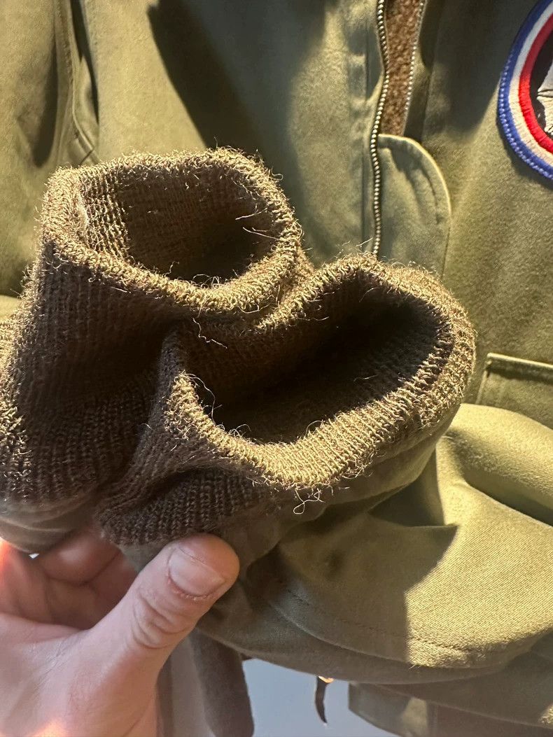 The Real McCoy's The Real McCoy's Size 40 B10 Alpaca Wool Military Green Jac Size US S / EU 44-46 / 1 - 4 Thumbnail