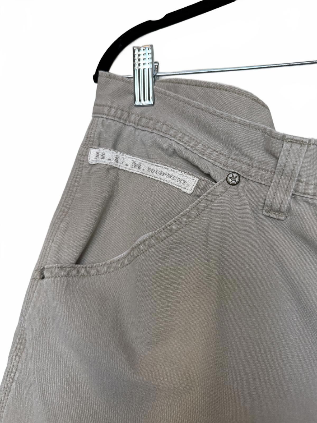 B.U.M Equipment Vintage B.U.M. Equipment Men's Cargo Shorts - Khaki Tan Size US 38 / EU 54 - 2 Thumbnail