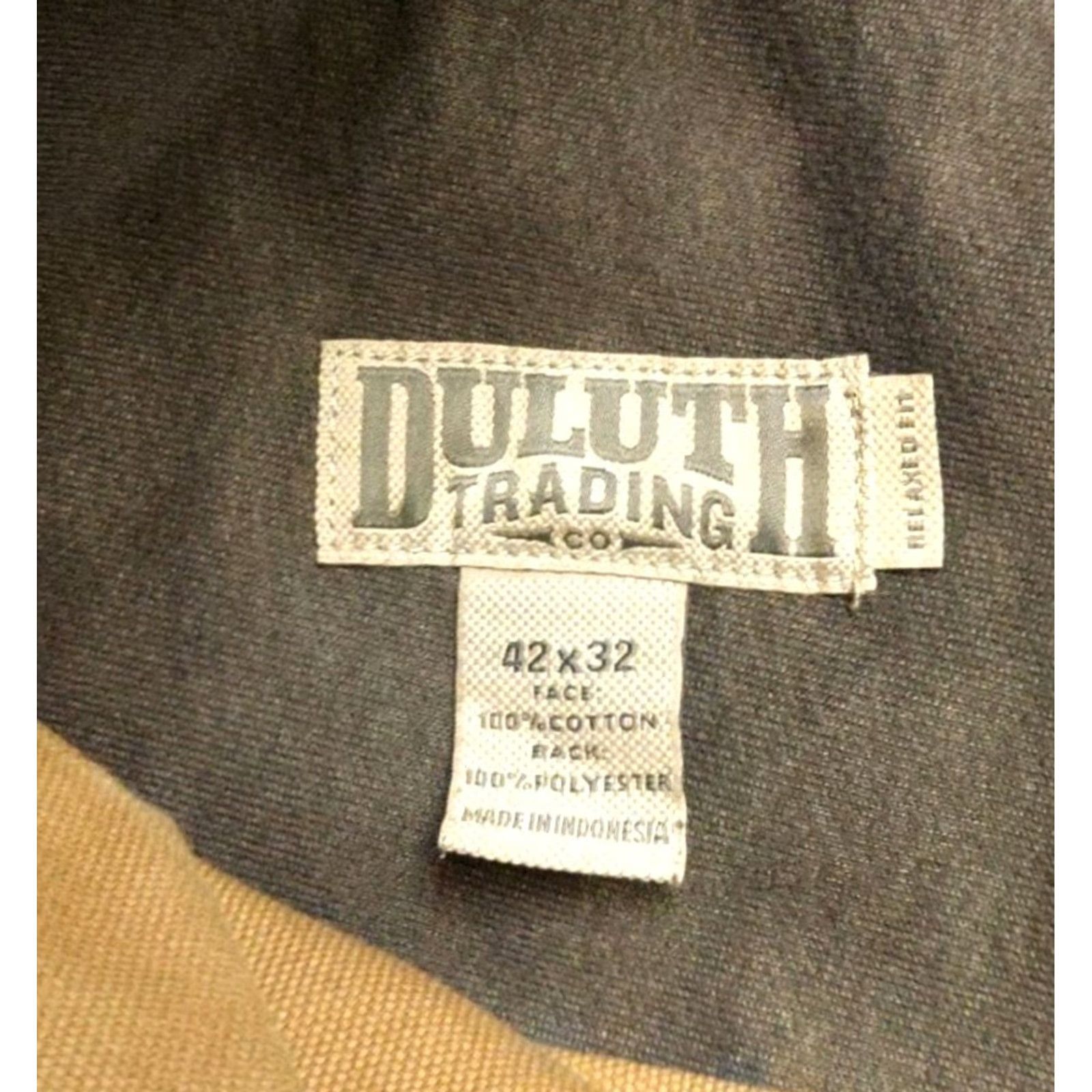 Duluth Trading Company Duluth Trading Co. Relax Flex Ballroom Jeans Jeans Mens 42x32 Blue Dark Wash Denim Stretch 5-Pocket Logo USA Cowboy Vintage No Size US 42 / EU 58 - 5 Thumbnail