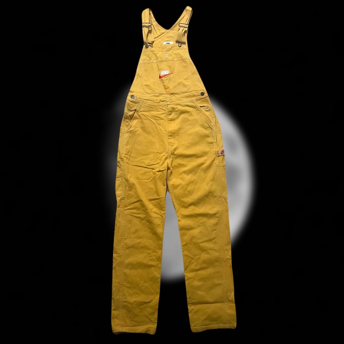 Nike × Supreme Supreme Nike Cotten Twill Overalls Mustard FW18 Size US 30 / EU 46 - 1 Thumbnail