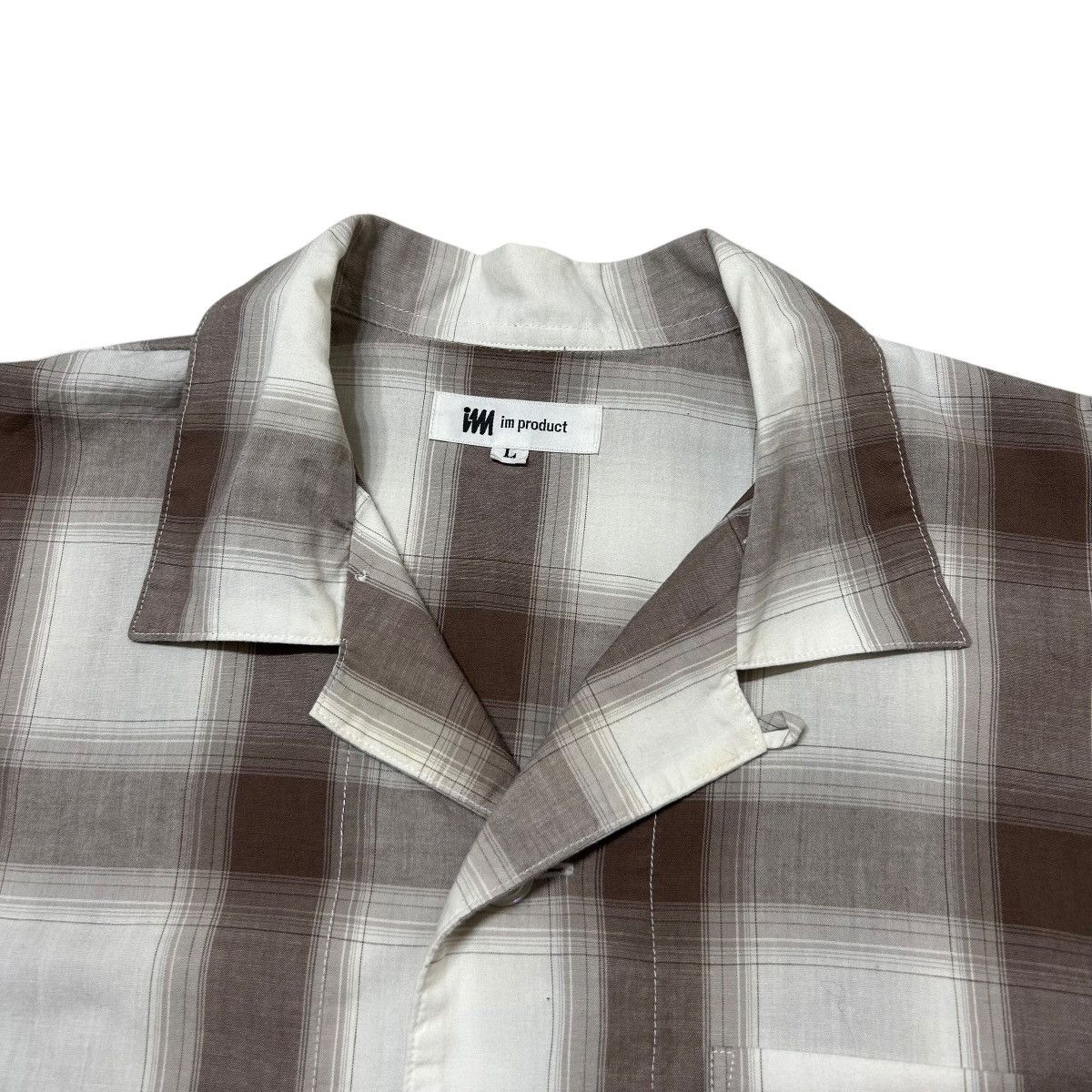 Issey Miyake 717 80s ISSEY MIYAKE IM PRODUCT vintage shirt men check rare Size US L / EU 52-54 / 3 - 8 Thumbnail