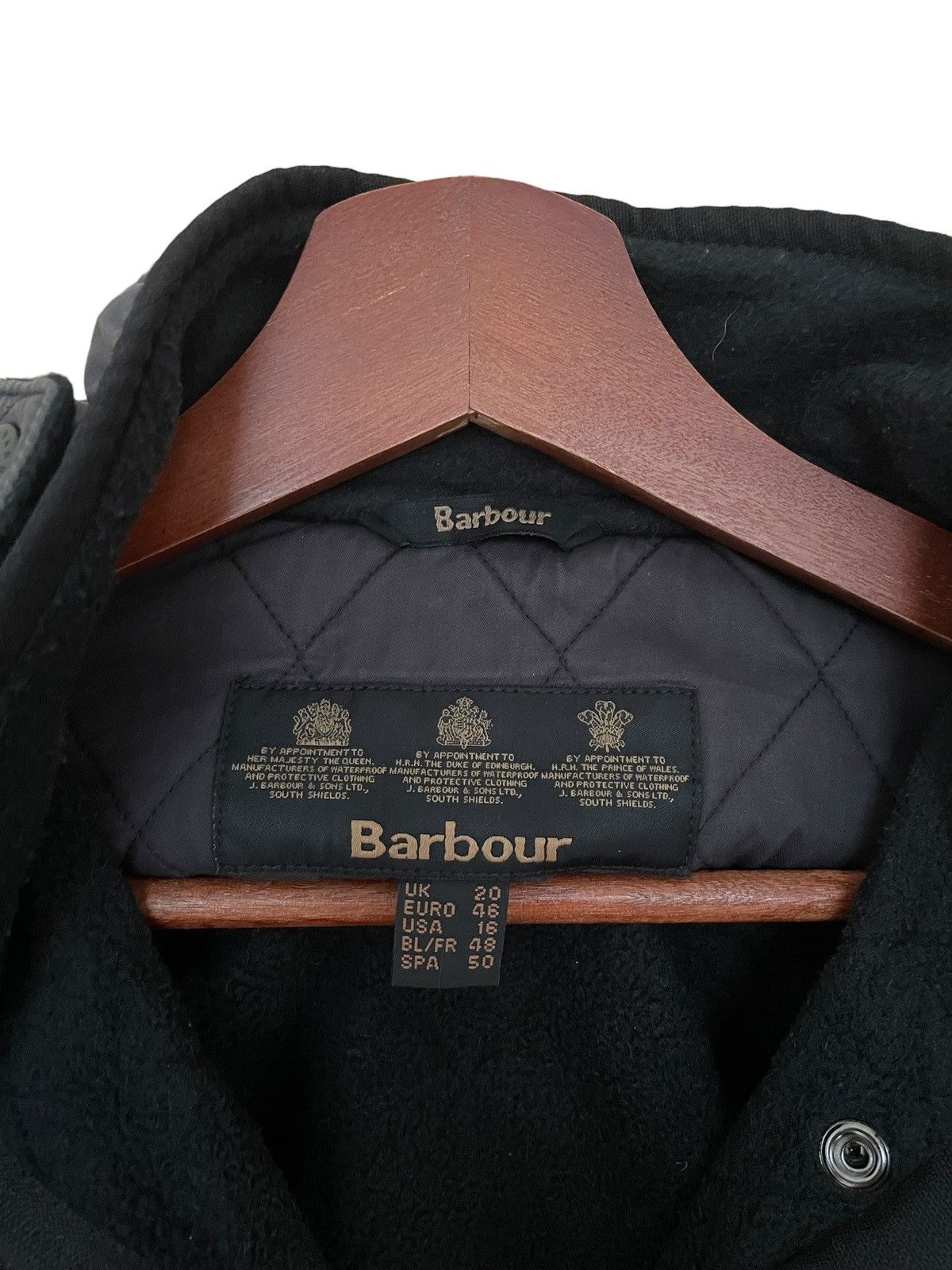 Barbour × Vintage Vintage Brand Barbour Puffer Jacket 1990s Size US L / EU 52-54 / 3 - 10 Thumbnail