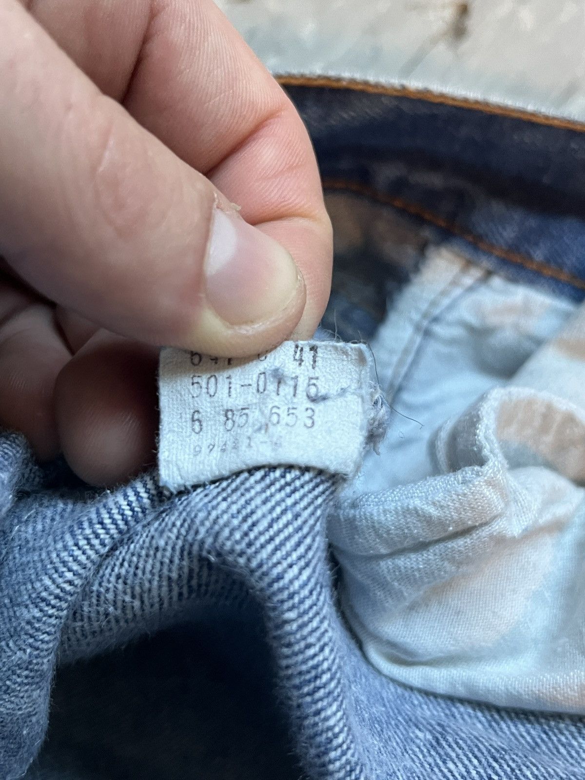 Levi's × Vintage Late 90s Levi’s 501s Size US 32 / EU 48 - 7 Thumbnail