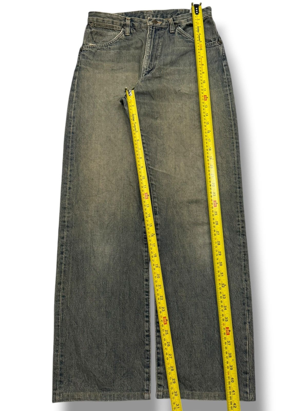 Wrangler Vintage 90s Wrangler Japan Selvedge Denim Jeans | W29 Size US 29 - 18 Thumbnail