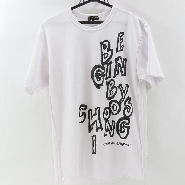 CDG Begin By Choosing Graphic TShirt