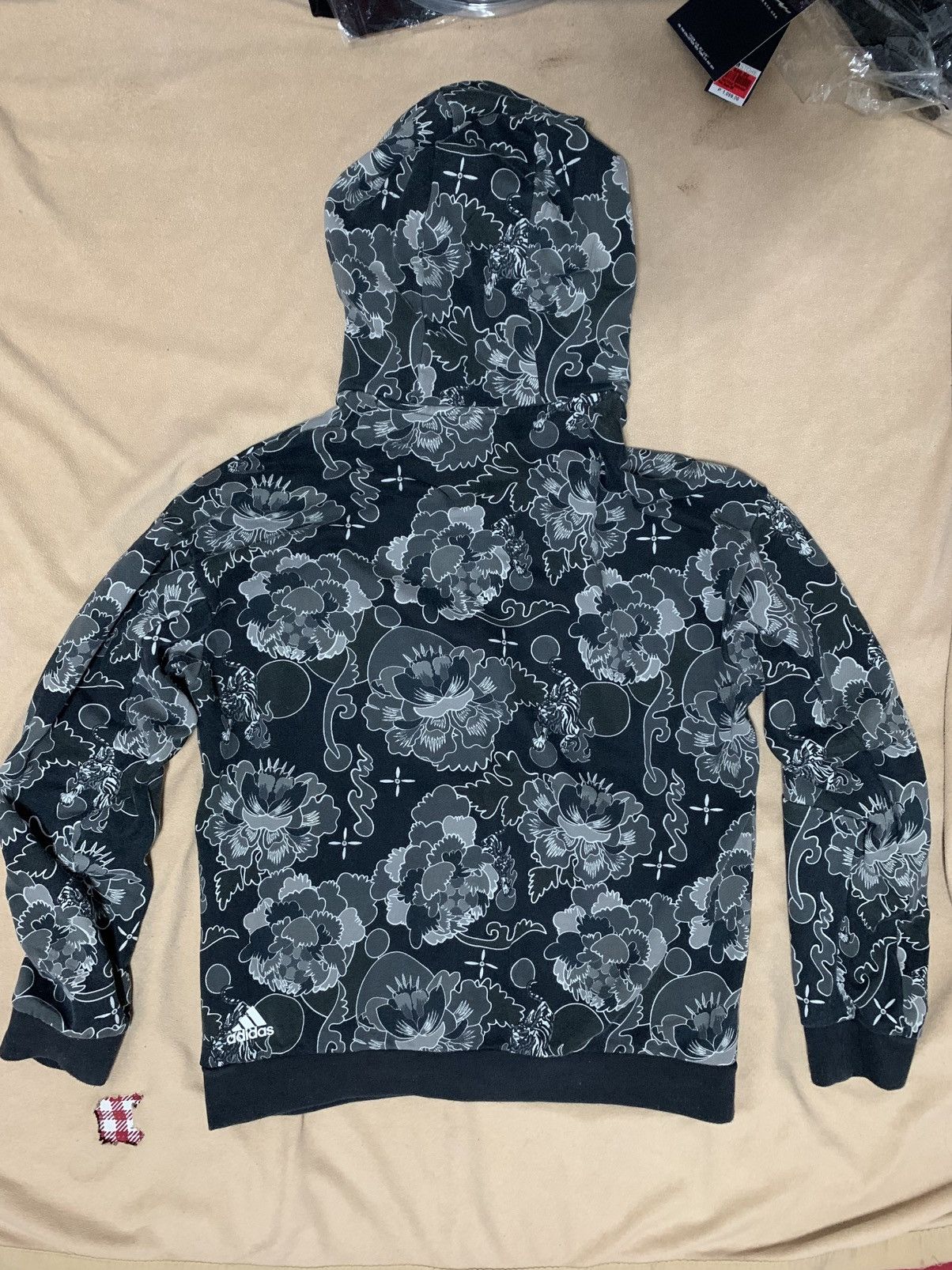 Adidas adidas Aop Hoody Size US L / EU 52-54 / 3 - 2 Thumbnail