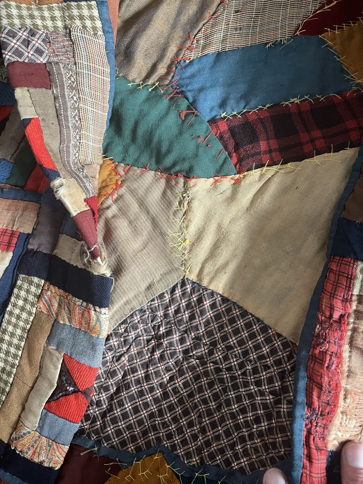 Bode Vintage quilt blanket jacket by BODE Size US L / EU 52-54 / 3 - 5 Thumbnail