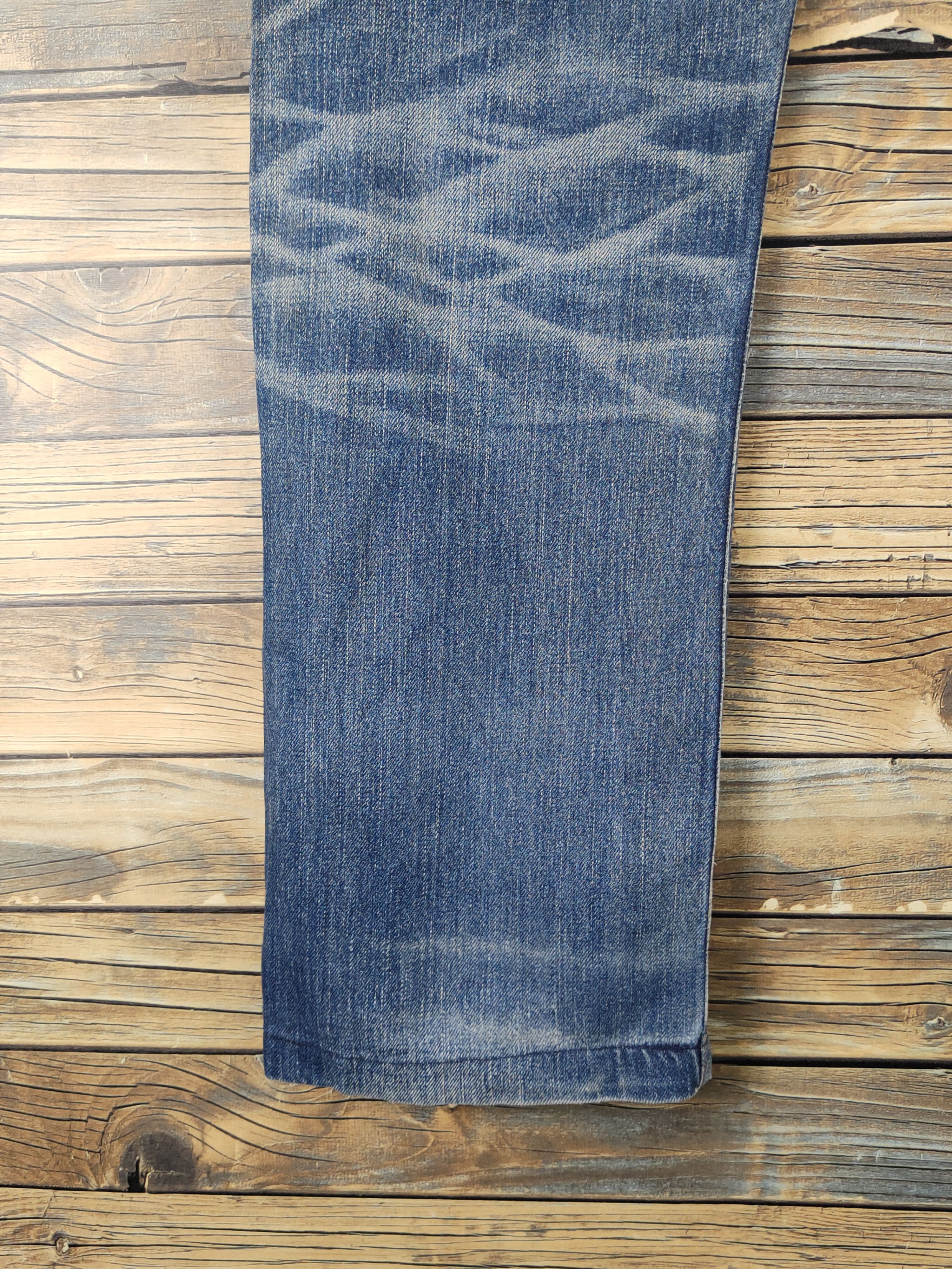 Edwin Edwin Blue Distressed Ripped denim Jeans #W1381 Size US 31 - 9 Thumbnail