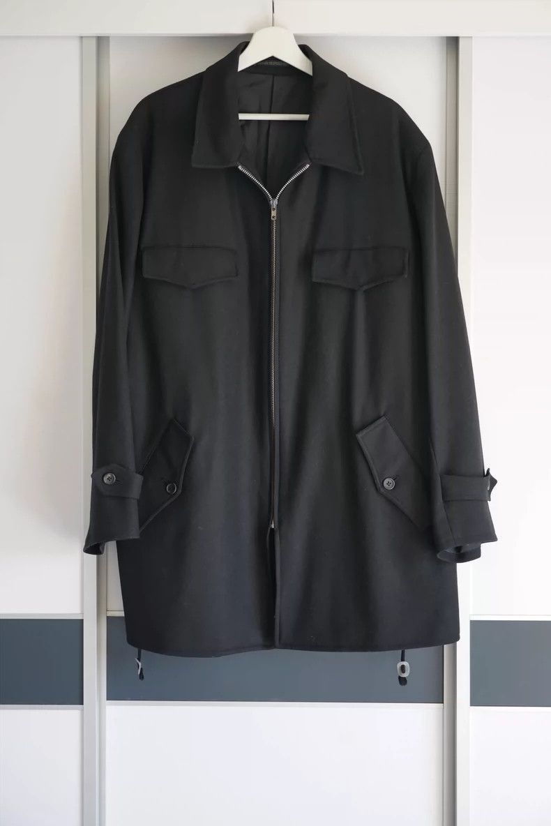 Yohji Yamamoto Yohji Yamamoto 97aw zipper silhouette jacket-2505 Size US M / EU 48-50 / 2 - 1 Thumbnail