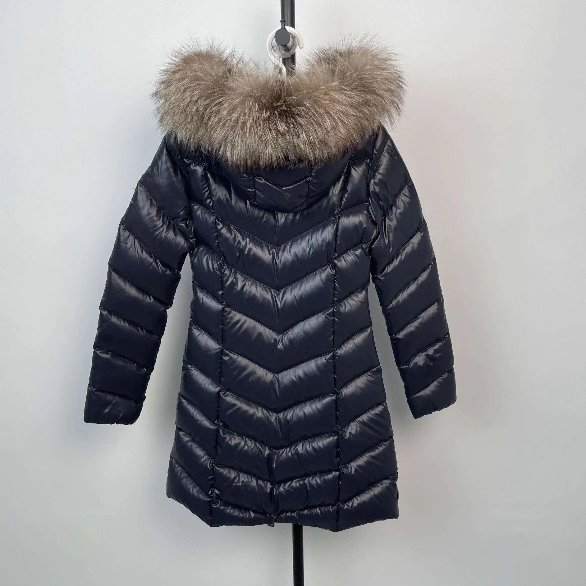 Moncler Moncler down puffer jacket 0 US navy sporty Size XS / US 0-2 / IT 36-38 - 2 Thumbnail