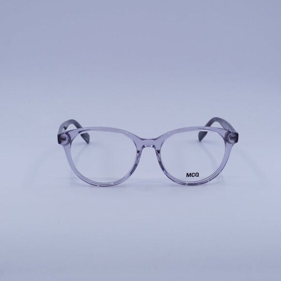 McQ Alexander McQueen McQ by Alexander McQueen MQ0308O 007 Eyeglasses Grey 52mm Size ONE SIZE - 3 Thumbnail