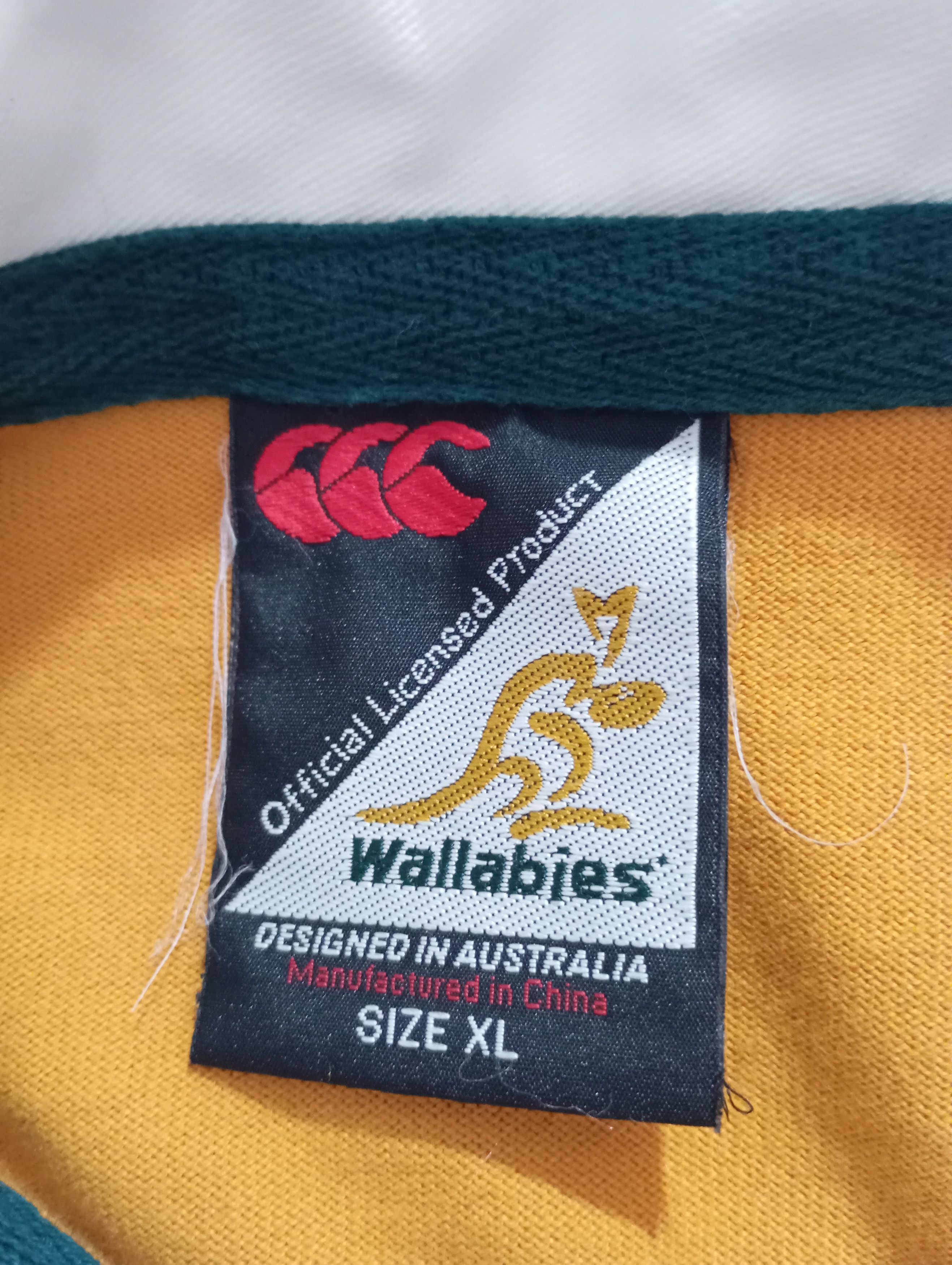 Canterbury of New Zealand Wallabies Canterbury Rugby World Cup 2003 Vintage Tshirt Size US XL / EU 56 / 4 - 11 Thumbnail