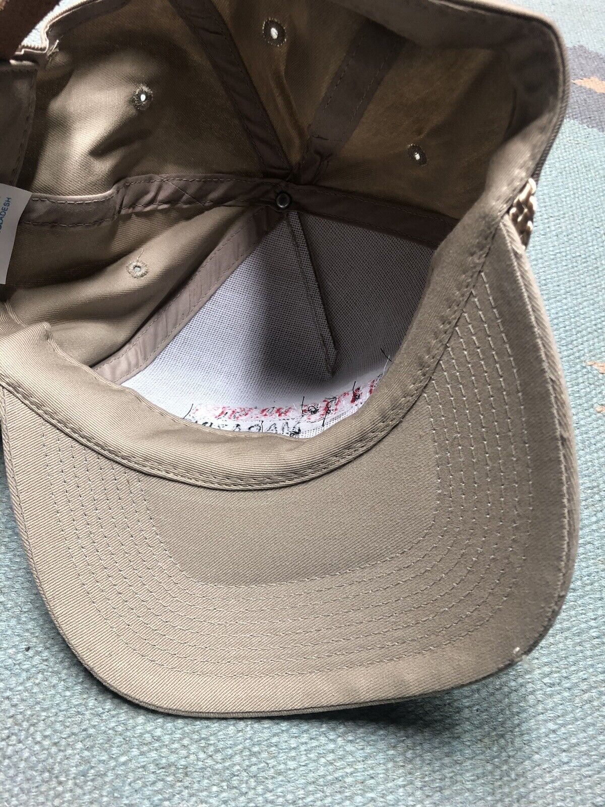 Vintage VTG Farm Collector Magazine Hat Strapback Rope NOS NWOT Tan Size ONE SIZE - 7 Thumbnail