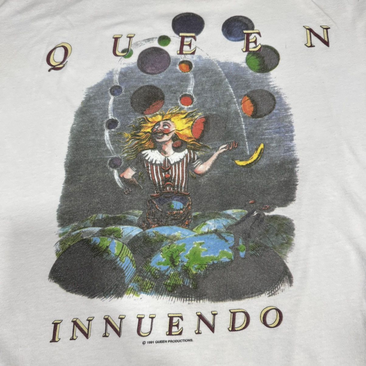Band Tees Queen Band vintage shirt 90’ Size US XL / EU 56 / 4 - 4 Thumbnail