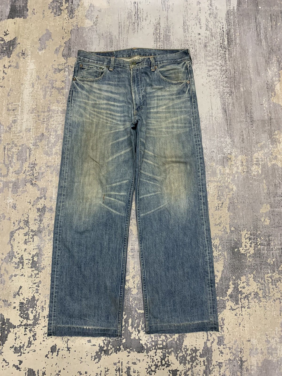 Vintage Levi's 503 Stone Wash Baggy Jeans 34x29.5