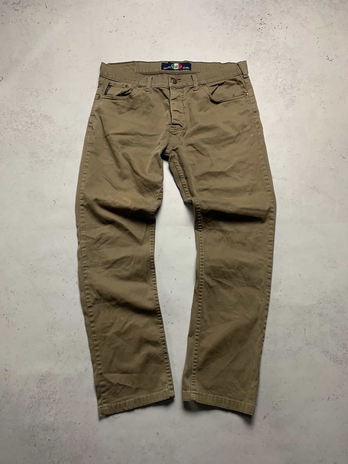 Armani Vintage Armani Pocket Logo Baggy Jeans Y2K 32 Size US 32 / EU 48 - 2 Thumbnail