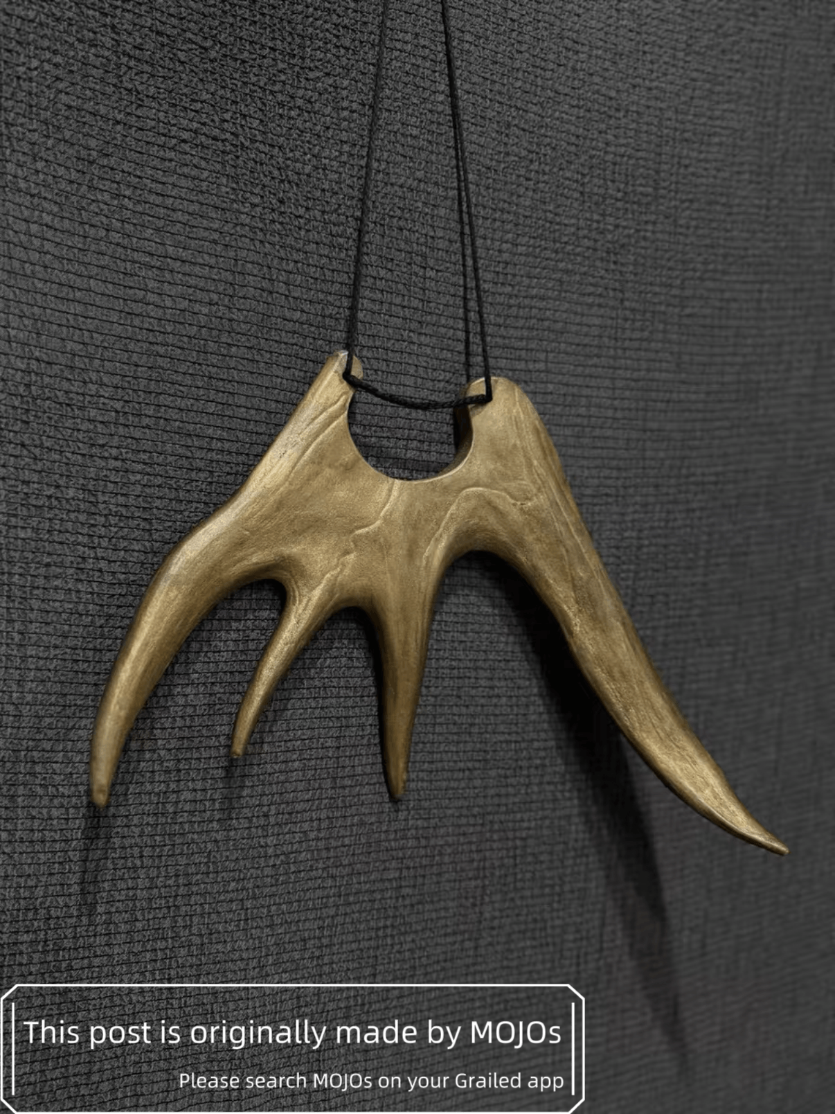 Rick Owens Rick Owens 09AW Crust Antler Necklace mojos5518 Size ONE SIZE - 1 Thumbnail