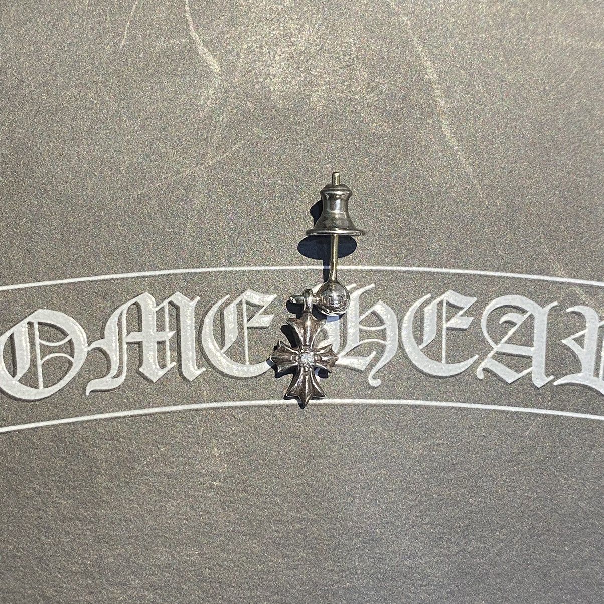 Chrome Hearts Chrome Hearts Tiny E silver diamond earring Size ONE SIZE - 2 Thumbnail