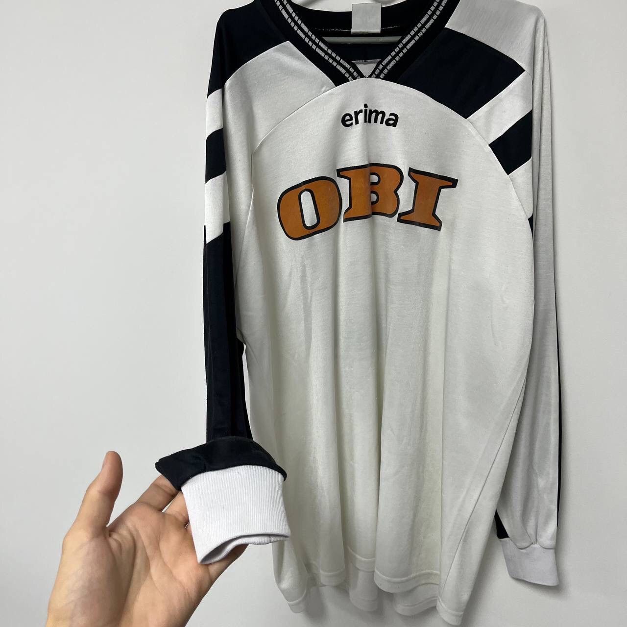 Erima Vintage Erima Soccer Football Longsleeve Jersey OBI #13 Sv Size US XL / EU 56 / 4 - 20 Thumbnail