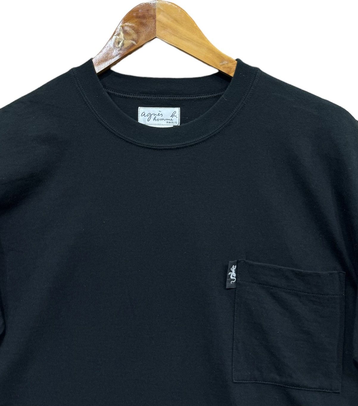 agnes b. Vintage 90's Agnes B. Pocket T Shirt Size US M / EU 48-50 / 2 - 5 Thumbnail
