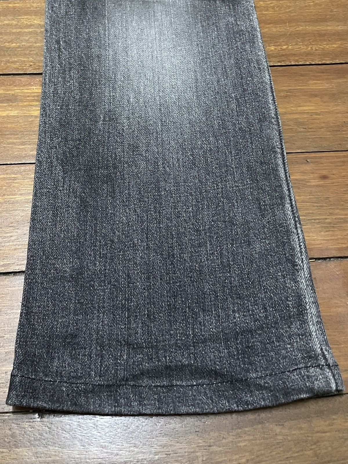 If Six Was Nine Rare Vintage Japanese Brand Tornado Mart Flared Jeans 1990s Size US 33 - 8 Thumbnail