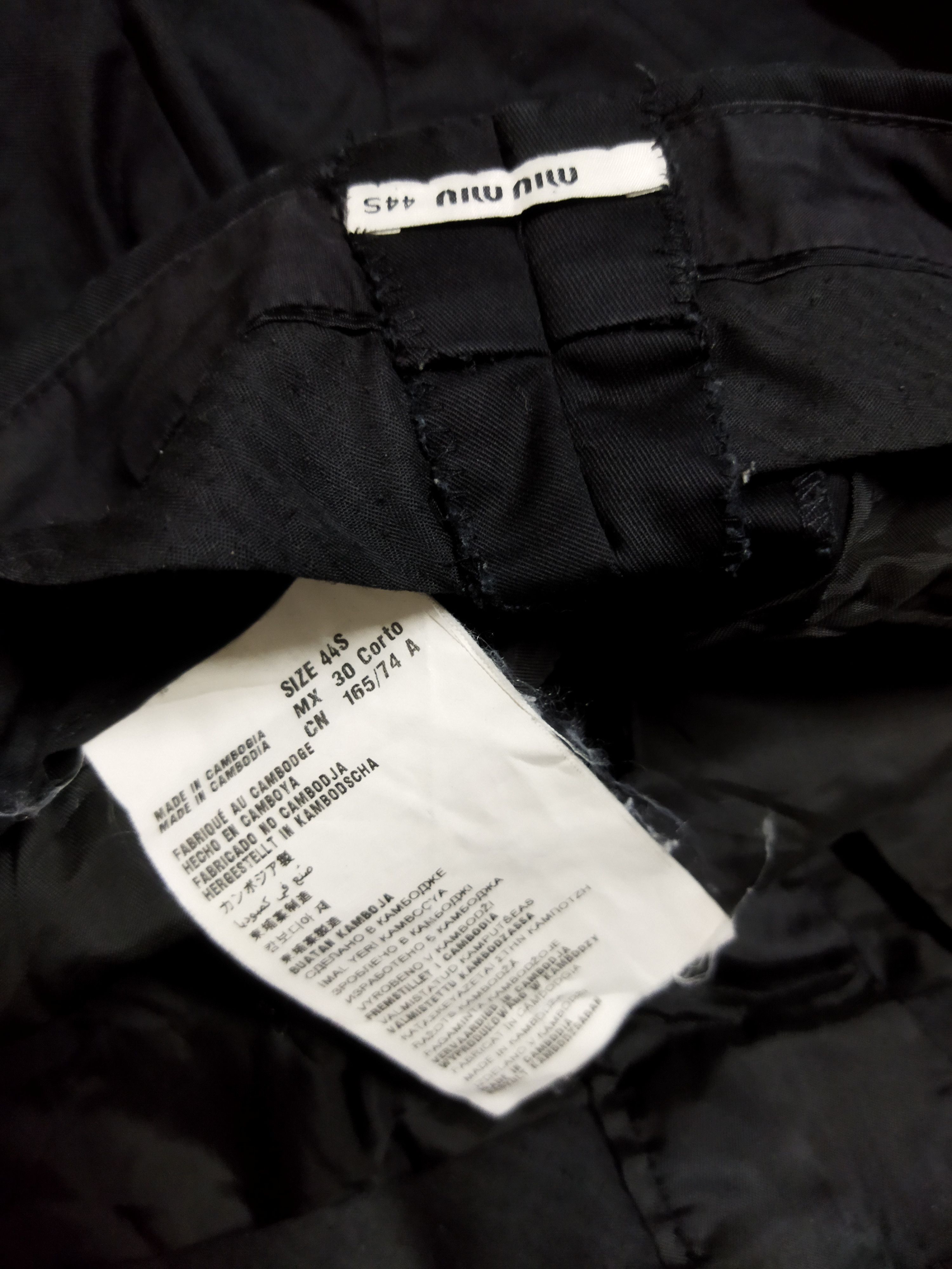 Miu Miu Miu Miu Pants Size 32" / US 10 / IT 46 - 7 Thumbnail