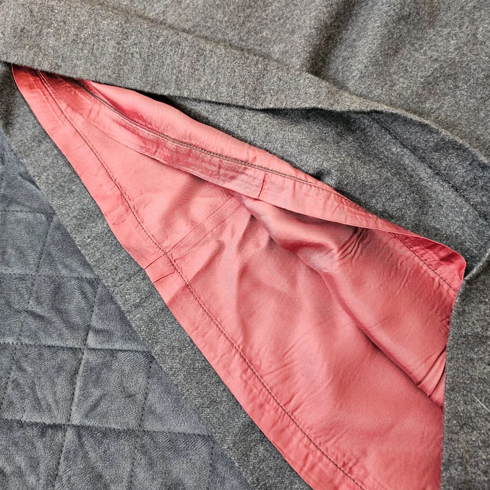 Vintage Pencil Skirt 12 Gray Wool Blend Straight Long Career Business Zipper Back Women Skirt Adult Regular Gray Size 34" / US 12 / IT 48 - 6 Thumbnail