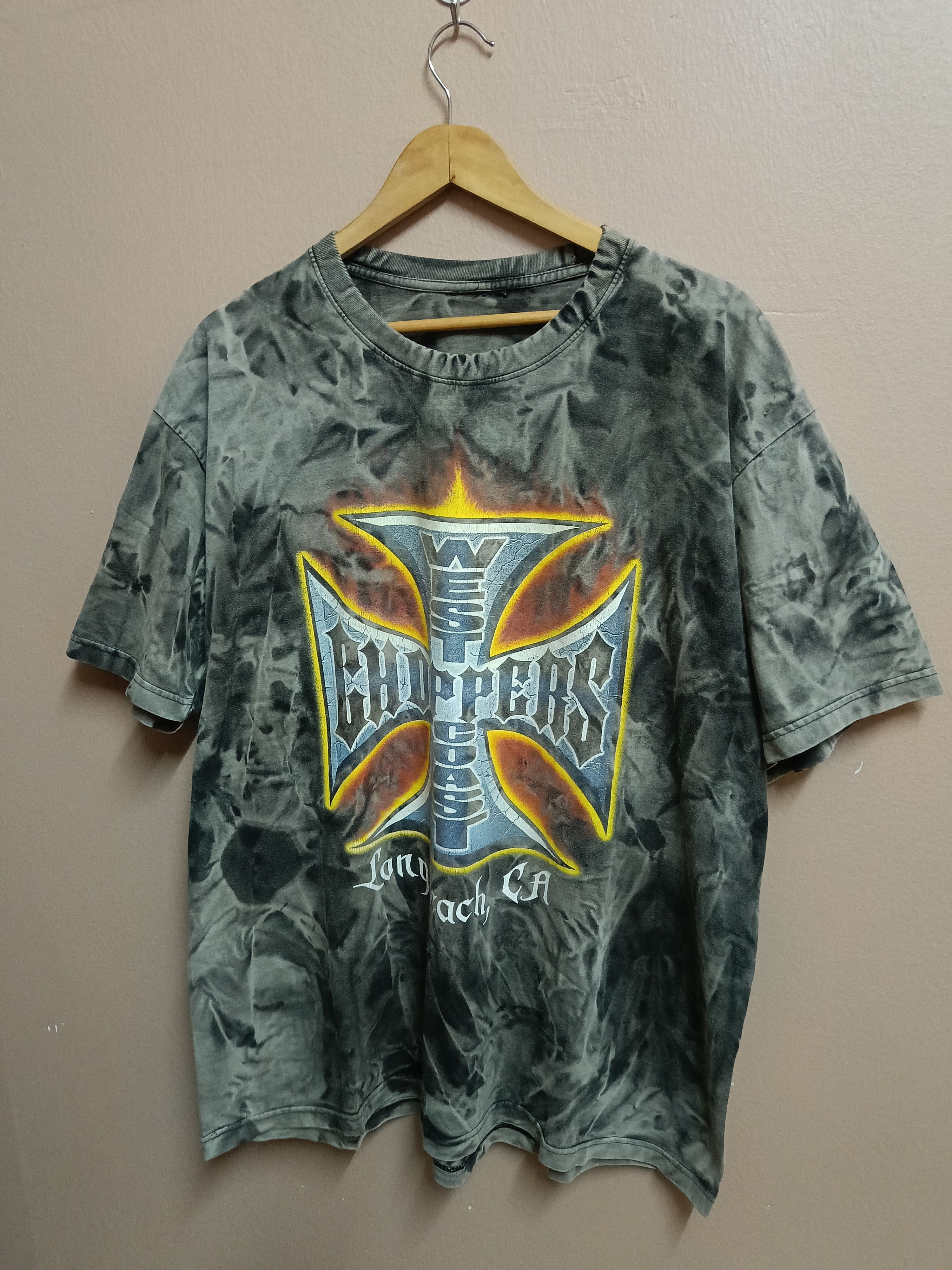 Vintage × West Coast Choppers Vtg West Coast Chopper Long Beach CA Size US XL / EU 56 / 4 - 1 Thumbnail