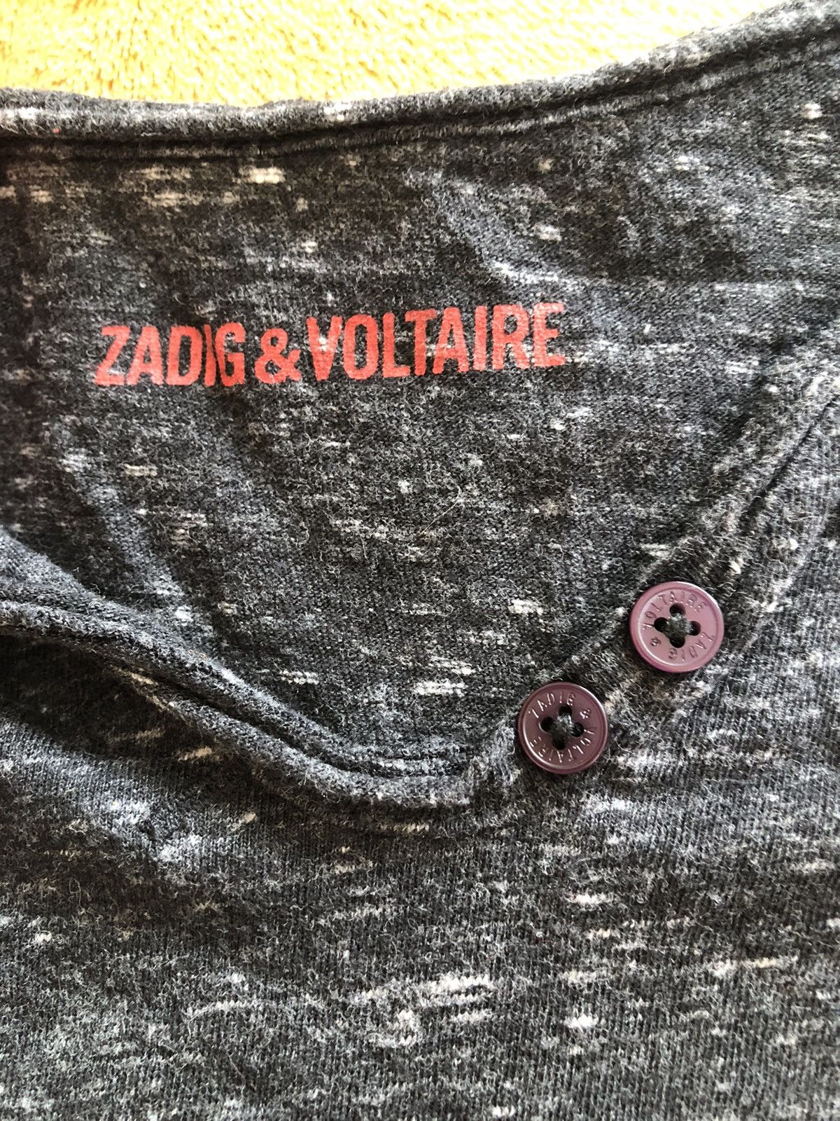 Zadig & Voltaire ZADIG & VOLTAIRE DESIGNER LONG SLEEVE SHIRT Size US S / EU 44-46 / 1 - 3 Thumbnail