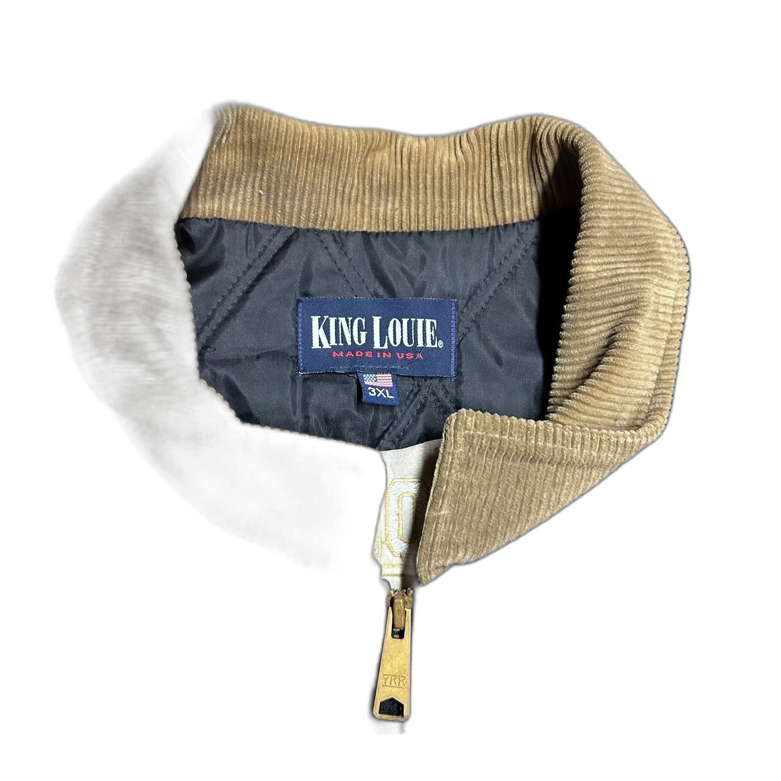 King Vintage Laborers International Union Heavy Jacket King Louie Size US XXL / EU 58 / 5 - 3 Thumbnail