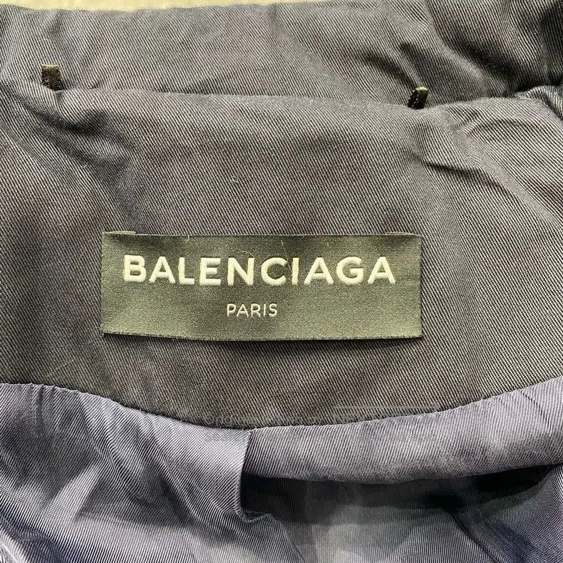 Balenciaga Balenciaga Blue Cotton Coat Outerwear. Size US XXS / EU 40 - 3 Thumbnail