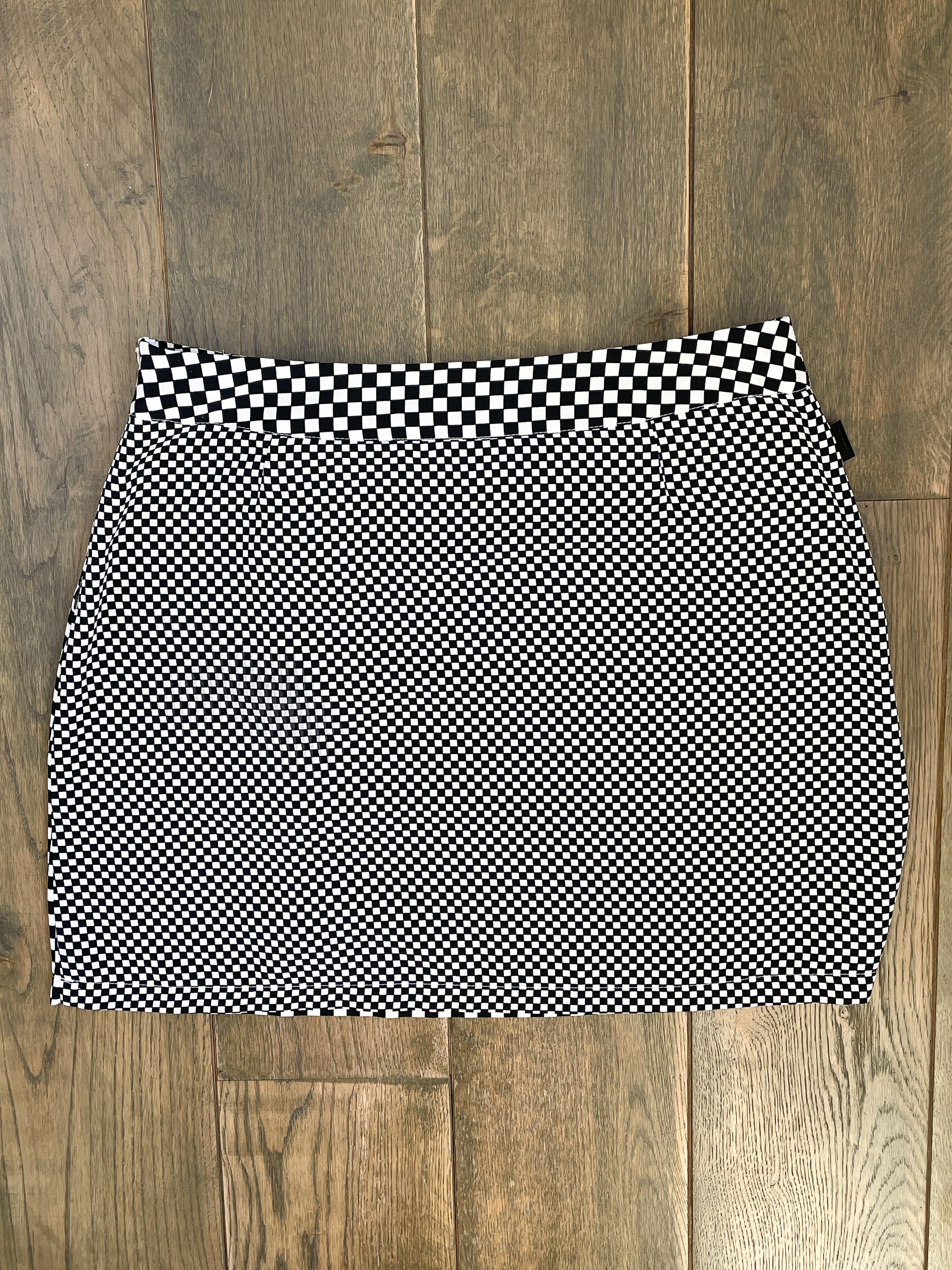 Moschino checkered skirt Size 32" / US 10 / IT 46 - 5 Thumbnail