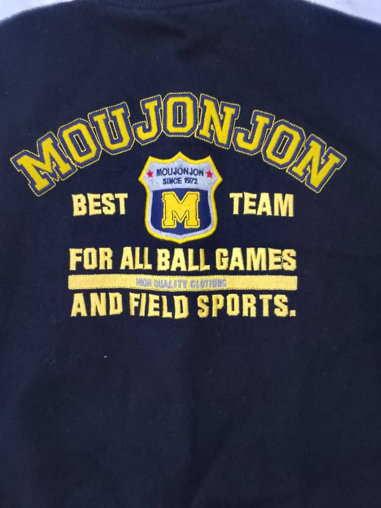 Japanese Brand × Vintage VINTAGE VARSITY JACKET MOUJONJON KID SCOVIL RIVET Size US XXS / EU 40 - 9 Thumbnail
