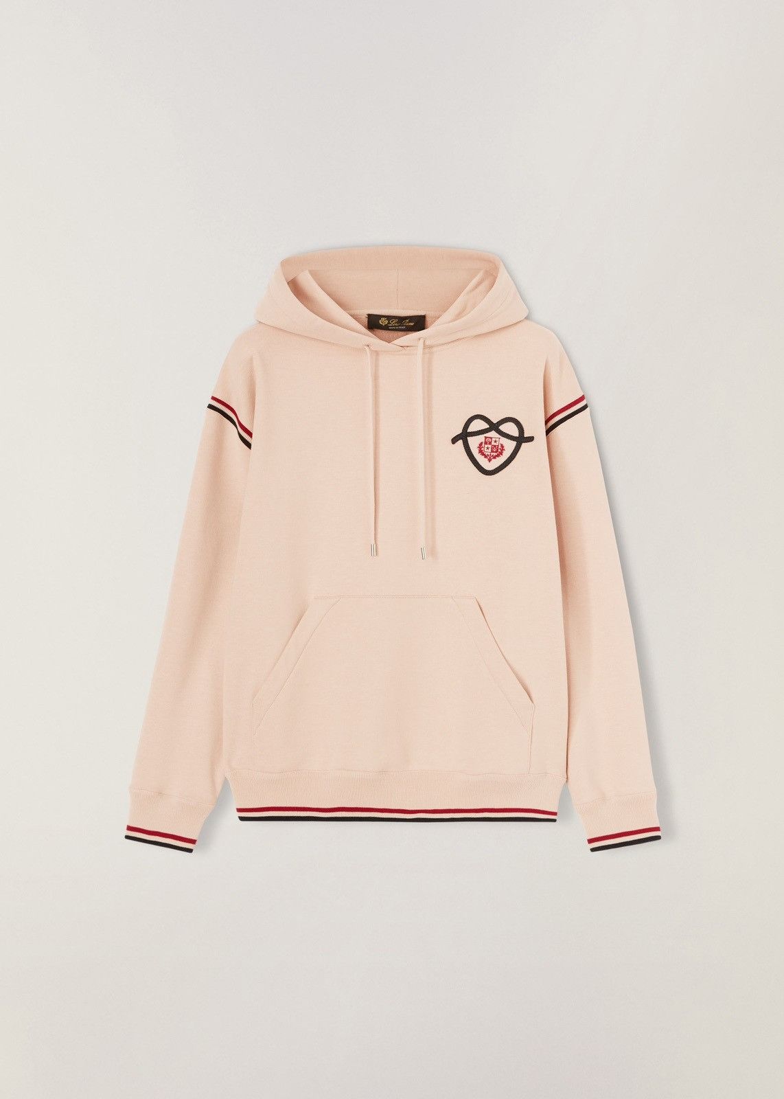 image of Loro Piana O1Loc1C0224 Hoodie In Pink, Women's (Size Medium)