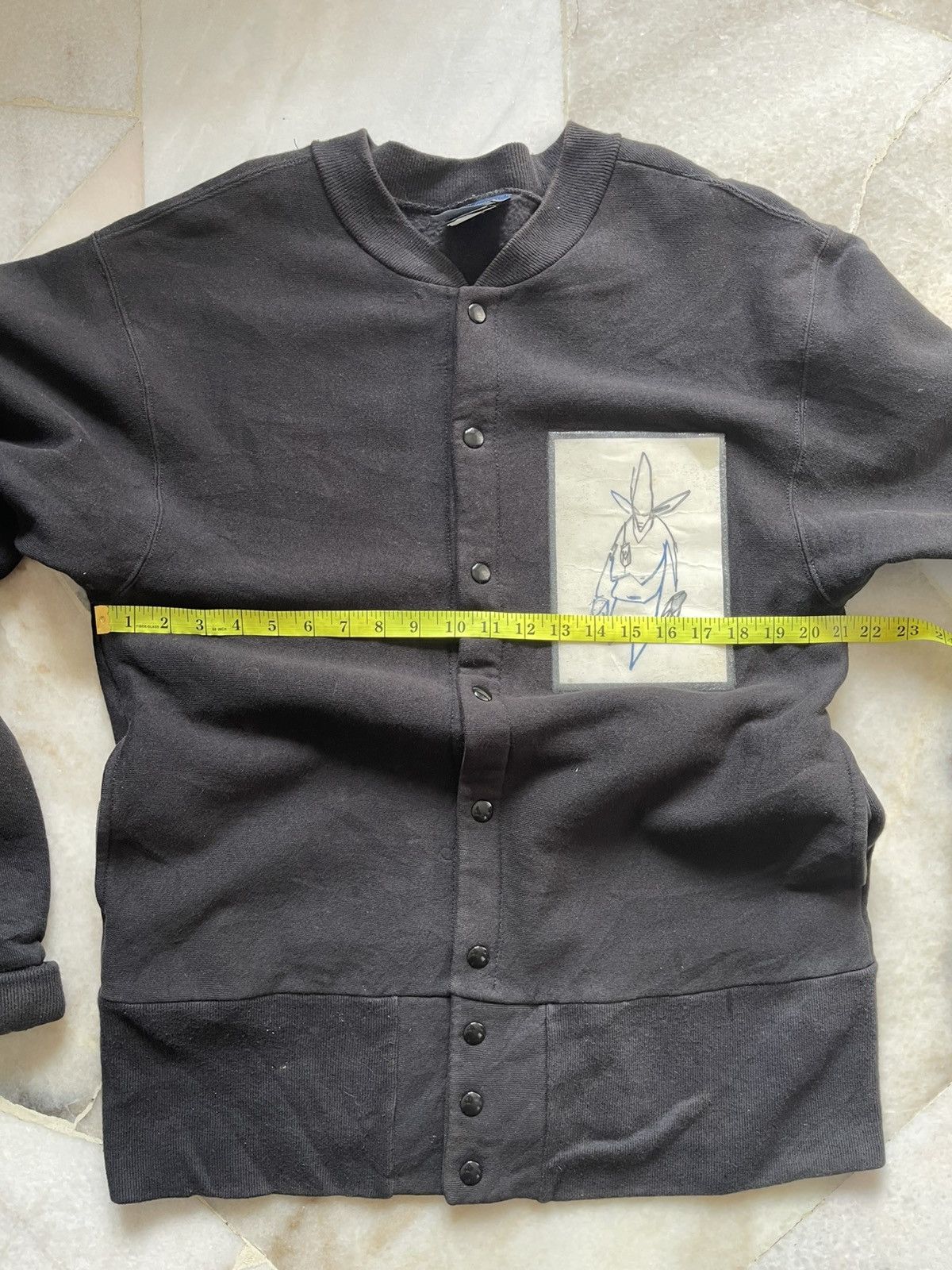 Futura 90s Futura Hand Painting Angkle Button Sweatshirt Size US L / EU 52-54 / 3 - 10 Thumbnail