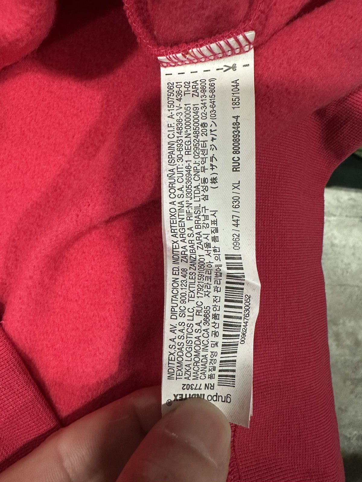 Zara NOTHING ELSE TO CONFESS HOODIE Size US XL / EU 56 / 4 - 4 Thumbnail
