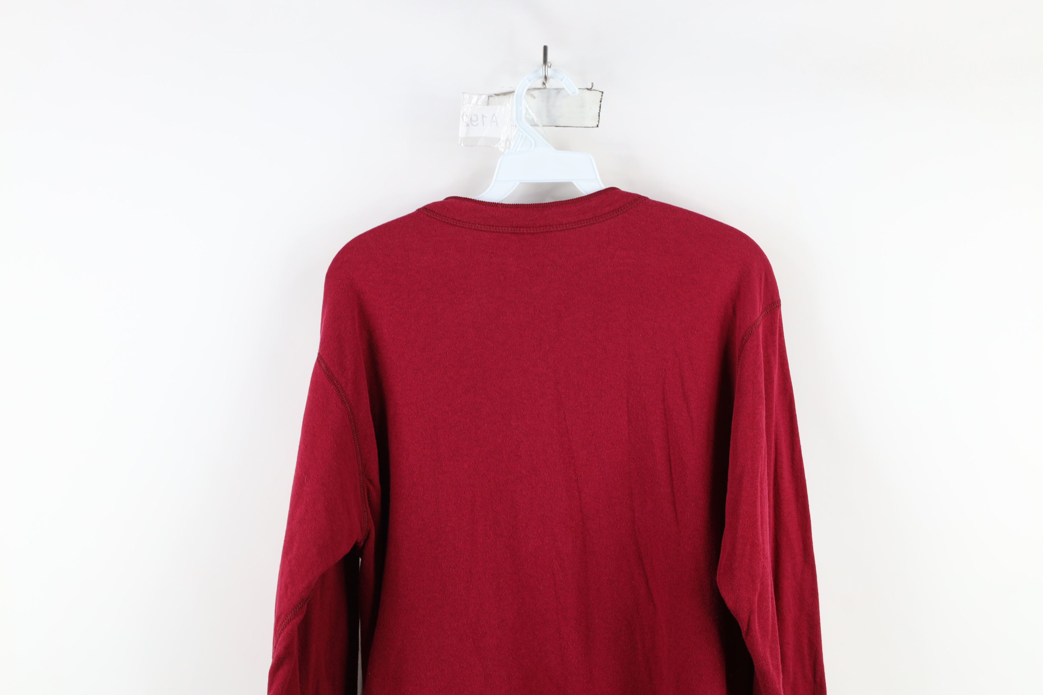Vintage Vintage 90s Streetwear Wool Blend Thermal Henley T-Shirt USA Size US M / EU 48-50 / 2 - 10 Thumbnail