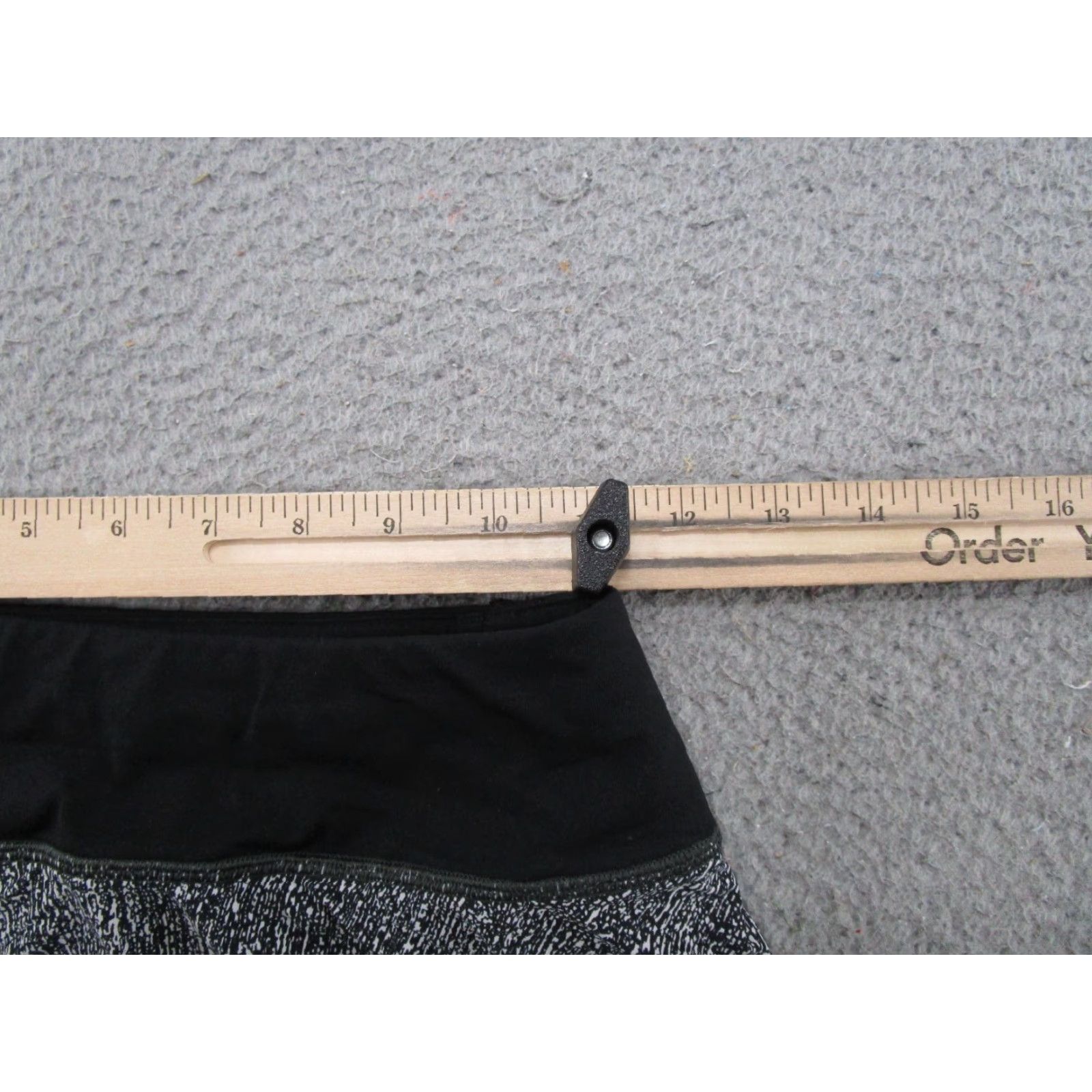 Lululemon Lululemon Skort Tennis Quick Pace Black White Womens Size 2 Zip Pocket Skirt Athletic Athleisure Short Summer Spring Fall Size 26" / US 2 / IT 38 - 4 Thumbnail