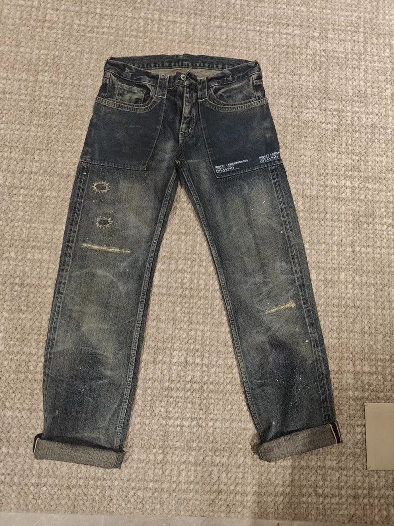 Neighborhood NEIGHBORHOOD x BURTON mine77 Jeans Size US 29 - 1 Thumbnail