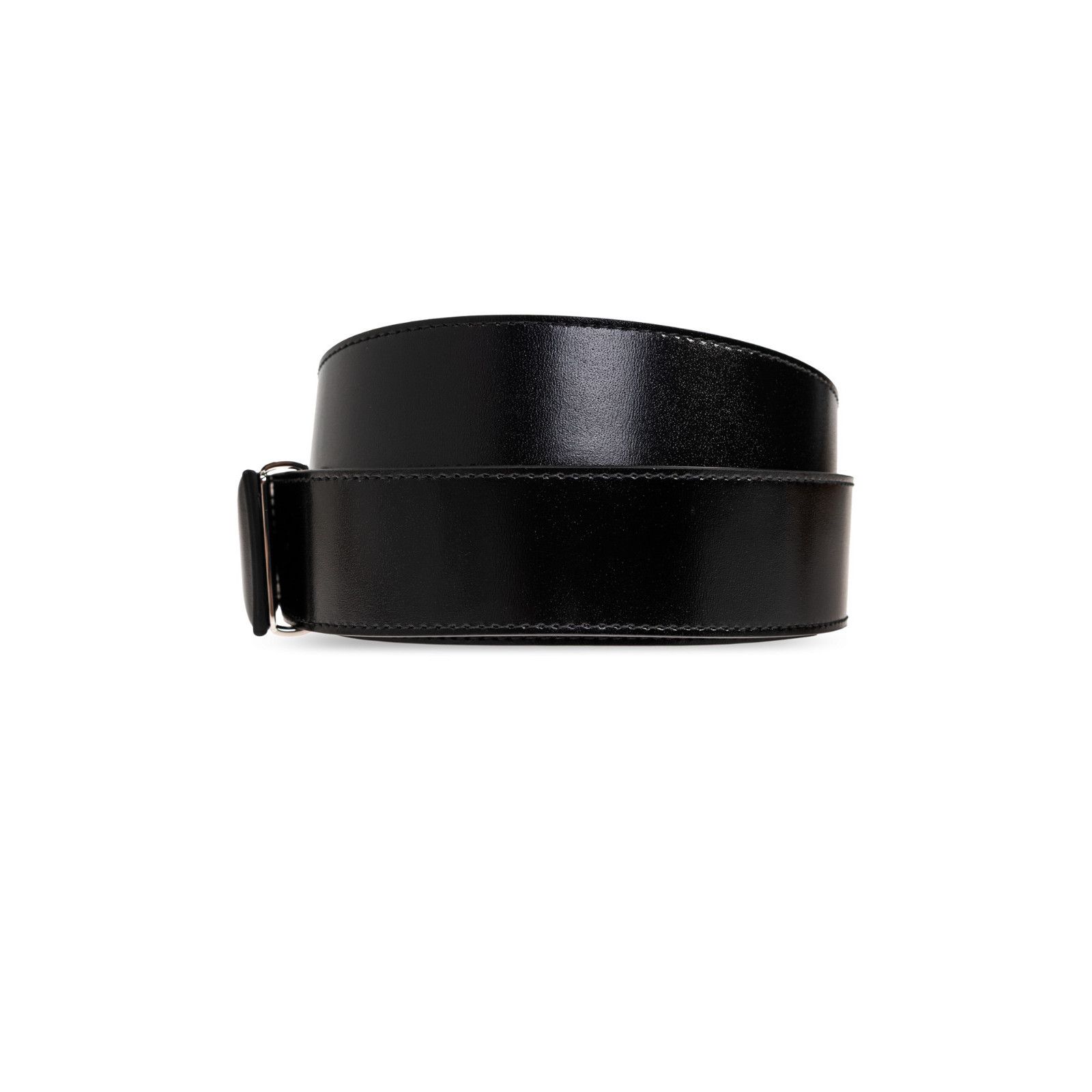 Givenchy GIVENCHY Black Leather Belt New & Authentic (Men's size:85;) Size ONE SIZE - 2 Thumbnail