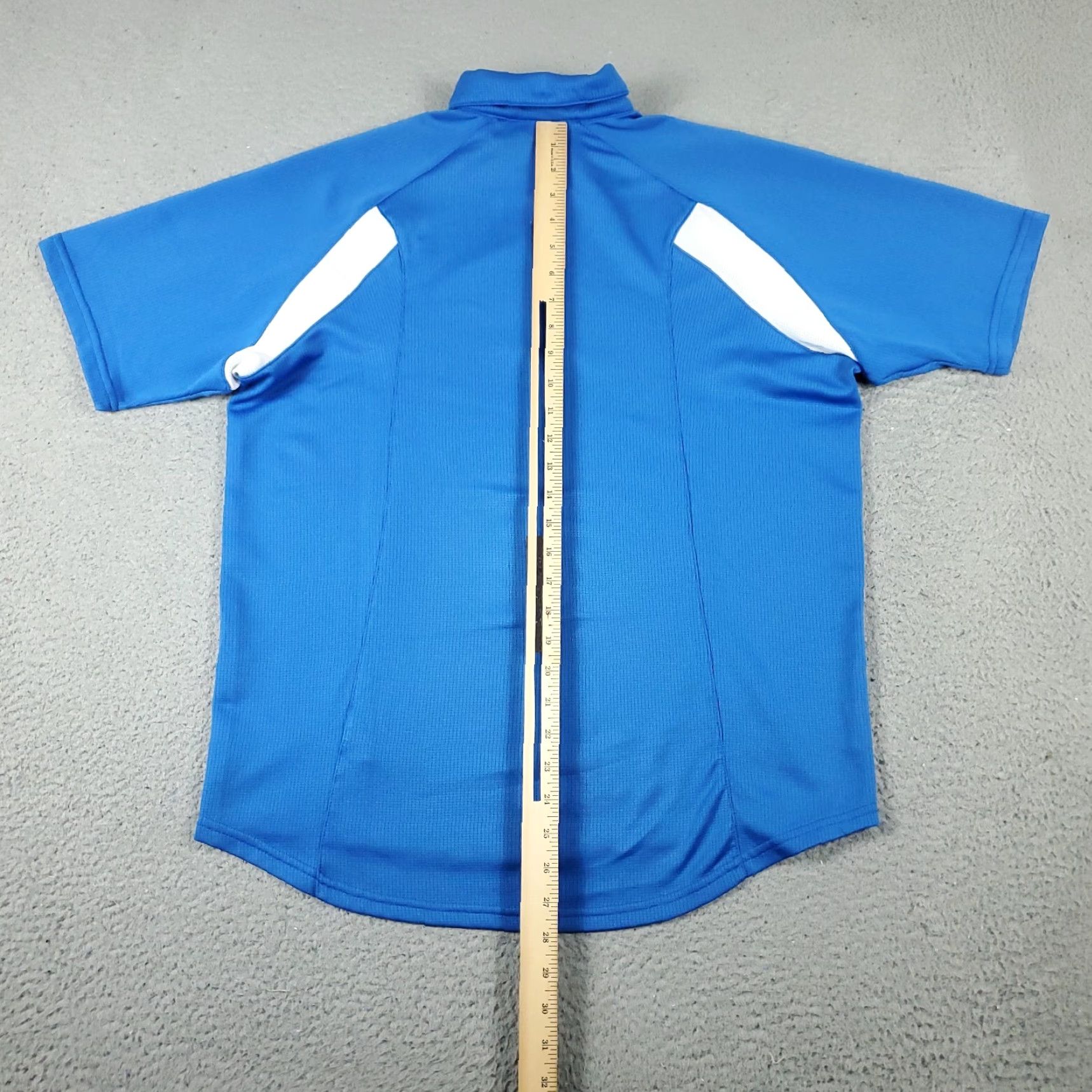 Nike VINTAGE Nike Polo Shirt Mens M Blue Golf Casual Short Sleeve Adult Nike Dri-Fit Logo Modern Preppy Sports Mens Size US M / EU 48-50 / 2 - 4 Thumbnail