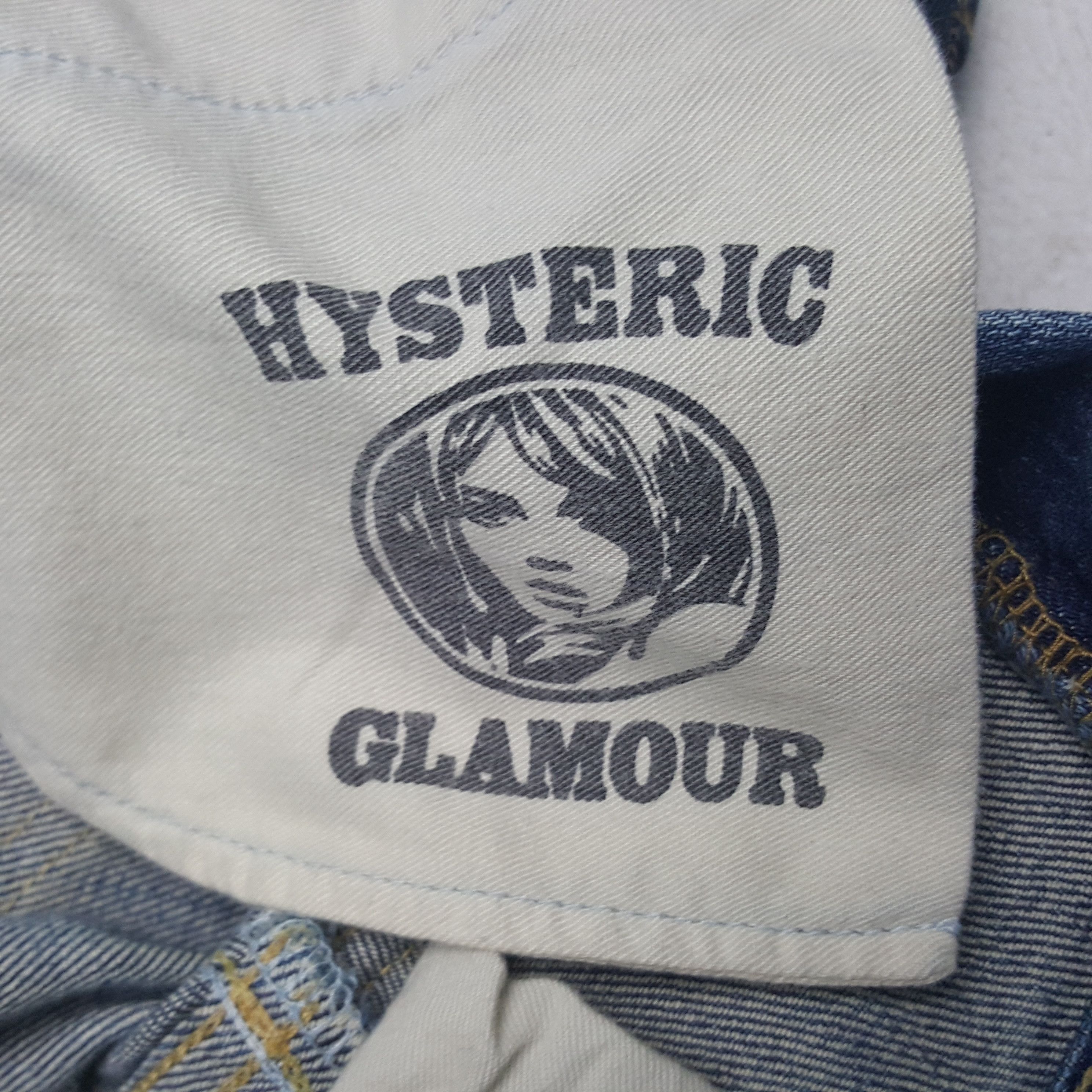 Hysteric Glamour × Japanese Brand × Vintage Vintage Hysteric Galmour Japanese Brand Custom Denim Jeans Size US 31 - 9 Thumbnail