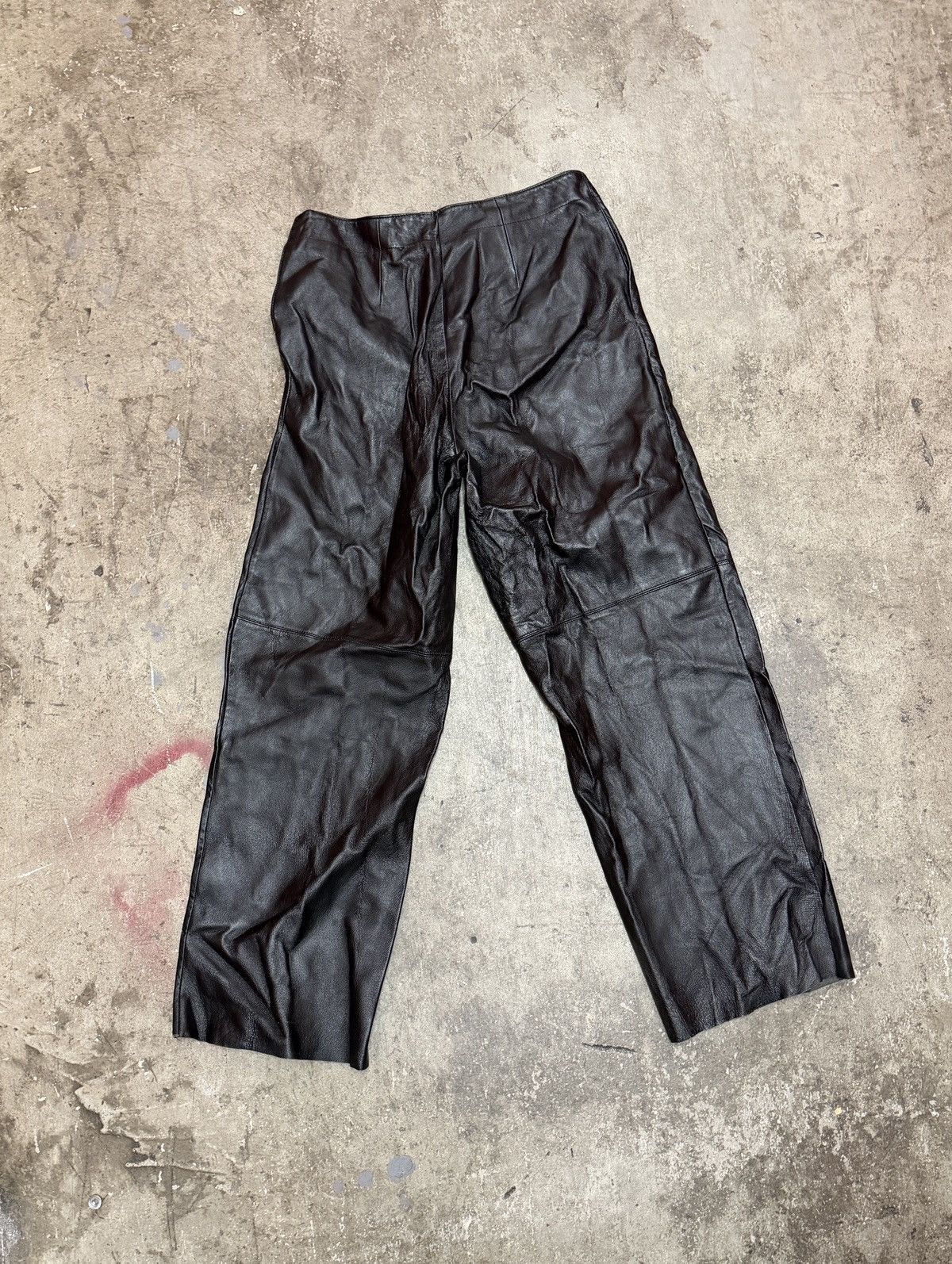 Leather Leather pants Size 26" / US 2 / IT 38 - 3 Thumbnail