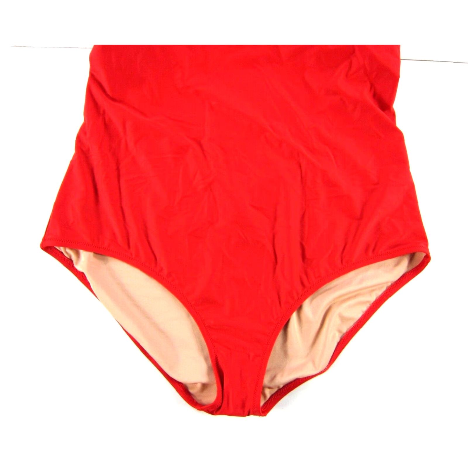 J.Crew J.Crew One Piece Swimsuit Women 18DD Red Open Back Criss Cross NWT Size ONE SIZE - 5 Thumbnail