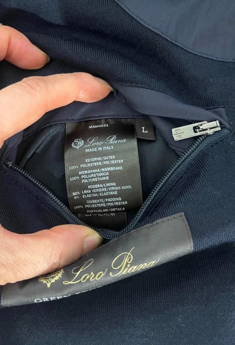 Loro Piana LORO PIANA Men's diamond quilting vest Size US L / EU 52-54 / 3 - 7 Thumbnail