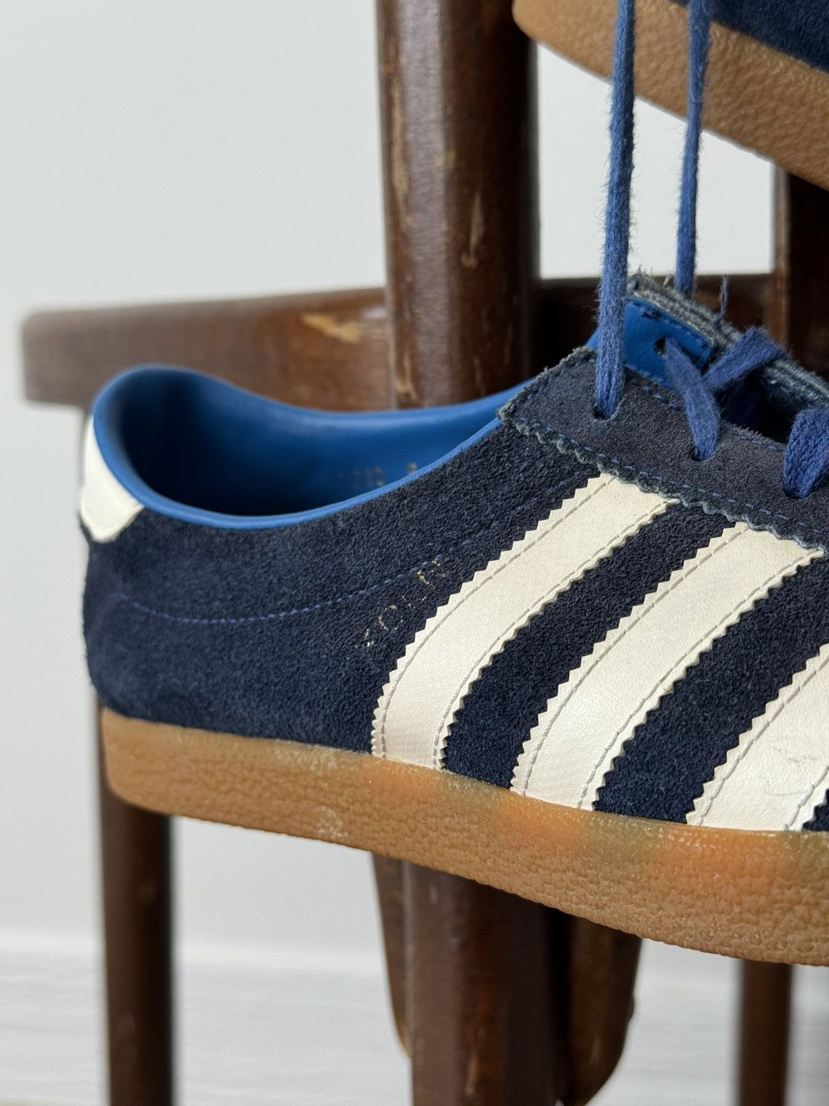 Adidas Vintage 80s Adidas Koln ‘Made in Yugoslavia’ Suede Shoes Size US 7.5 / IT 37.5 - 2 Thumbnail