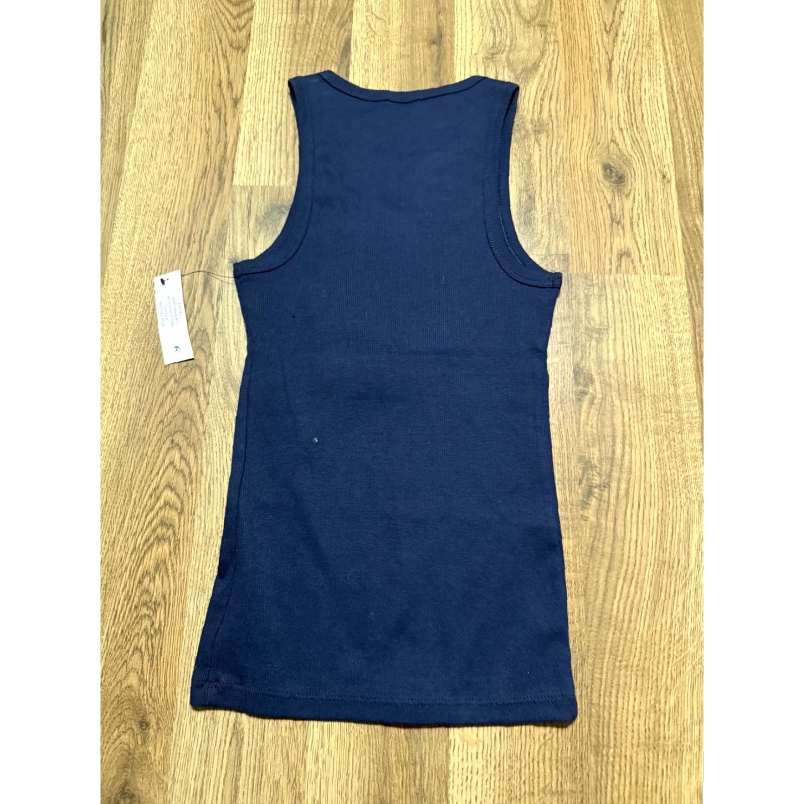 Vintage VINTAGE No Boundaries Tank Top Woman XXS Blue Ribbed NWT Size XXS / US 00 / IT 34 - 2 Thumbnail
