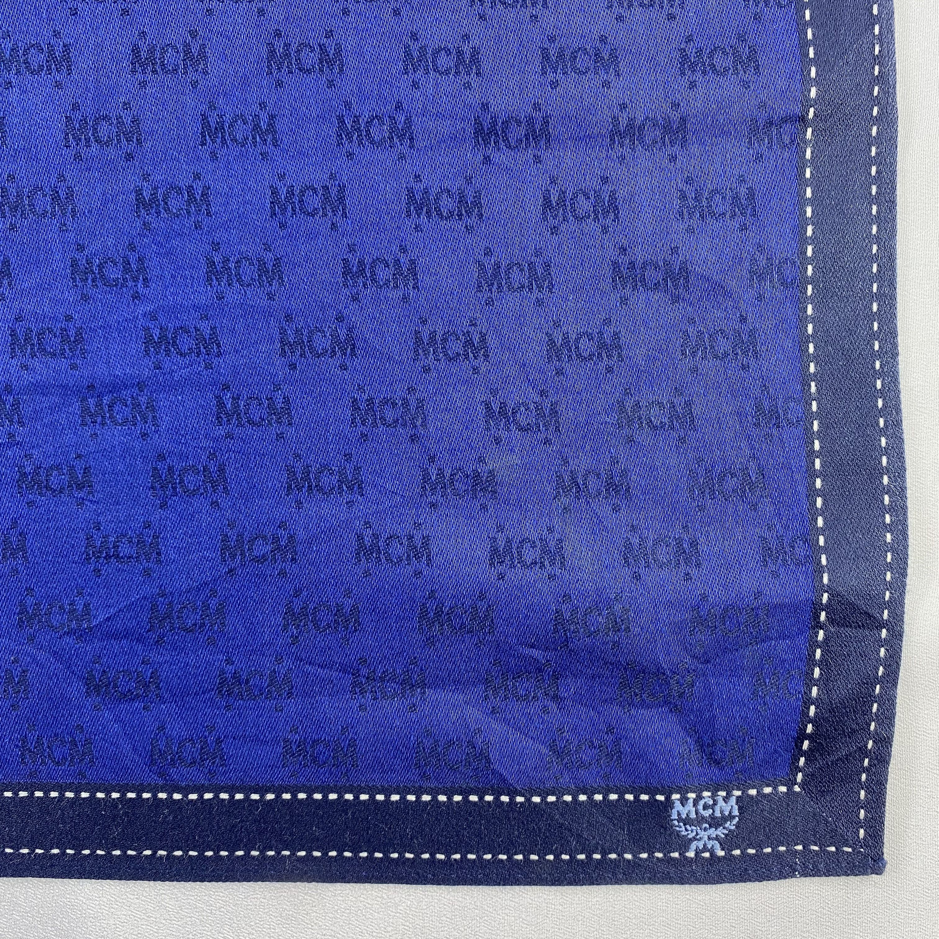 MCM × Vintage MCM Neckerchief / Bandana / Handkerchief-P1843 Size ONE SIZE - 3 Thumbnail