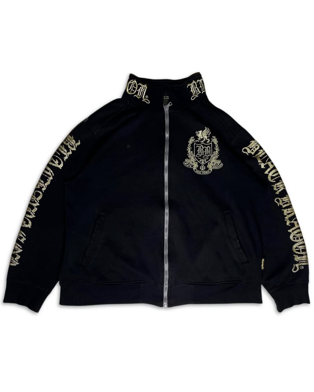 Dogtown ❌SOLD OUT❌ VTG DOGTOWN BLACK DRAGON TRACKTOP Size US XL / EU 56 / 4 - 5 Thumbnail