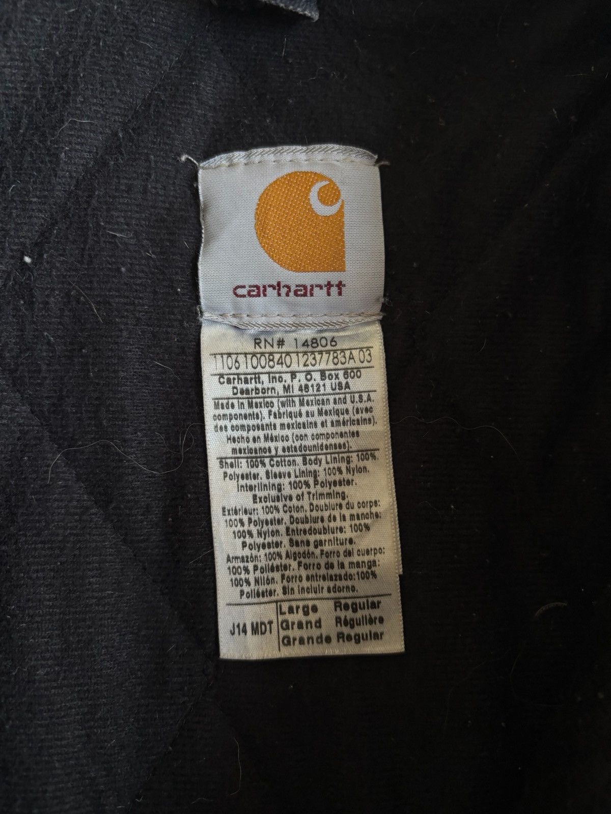 Carhartt CARHARTT J14 MDT SANTA FE JACKET Size US L / EU 52-54 / 3 - 6 Thumbnail